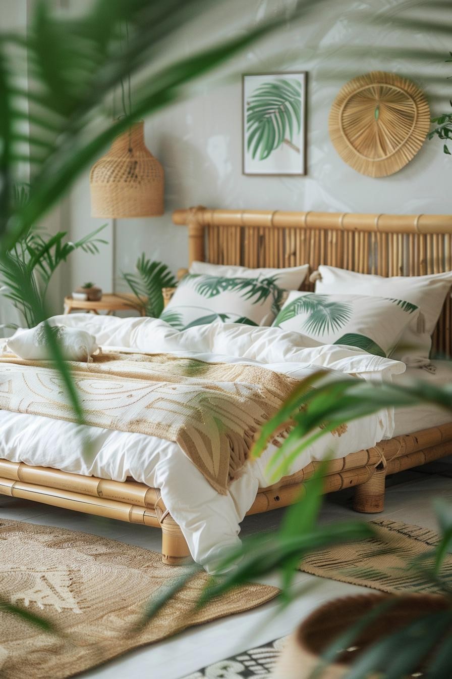 Sustainable Boho Bedroom Design