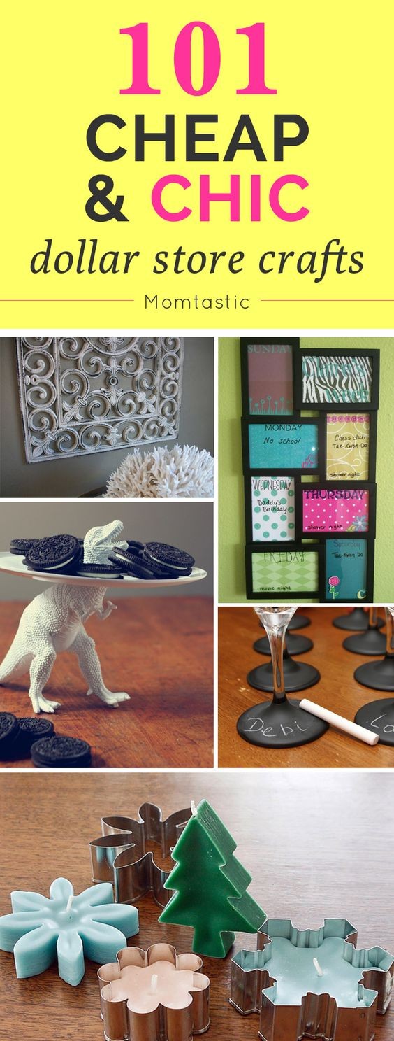 101 Cheap and Chic Dollar Store Crafts