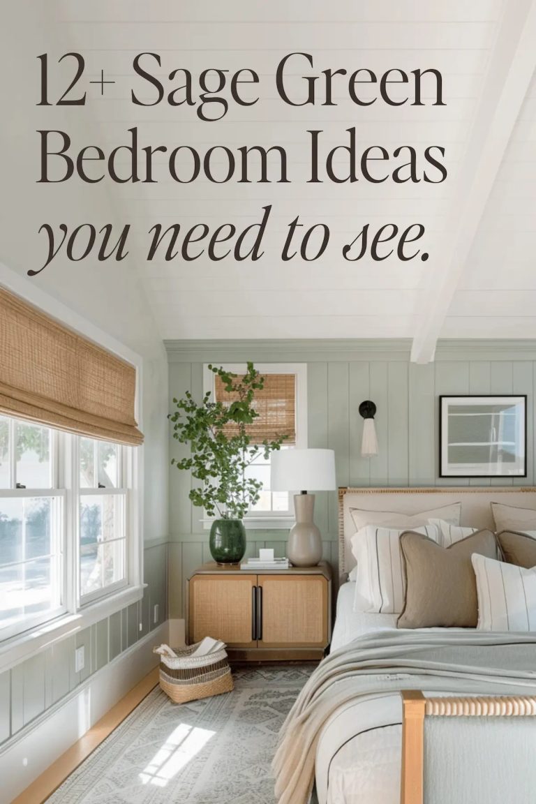 12+ Sage Green Bedroom Ideas That Will Make You Want To Redecorate Immediately