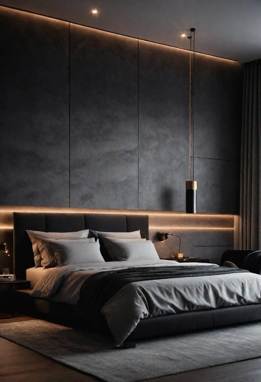 Modern Grey Bedroom Inspiration