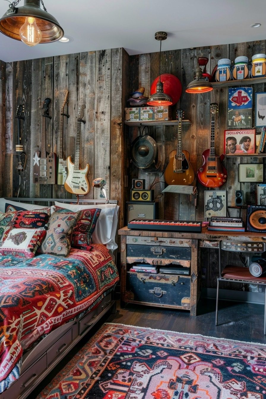 Harmonious Sanctuary: Boho Bedroom Decor for Teens