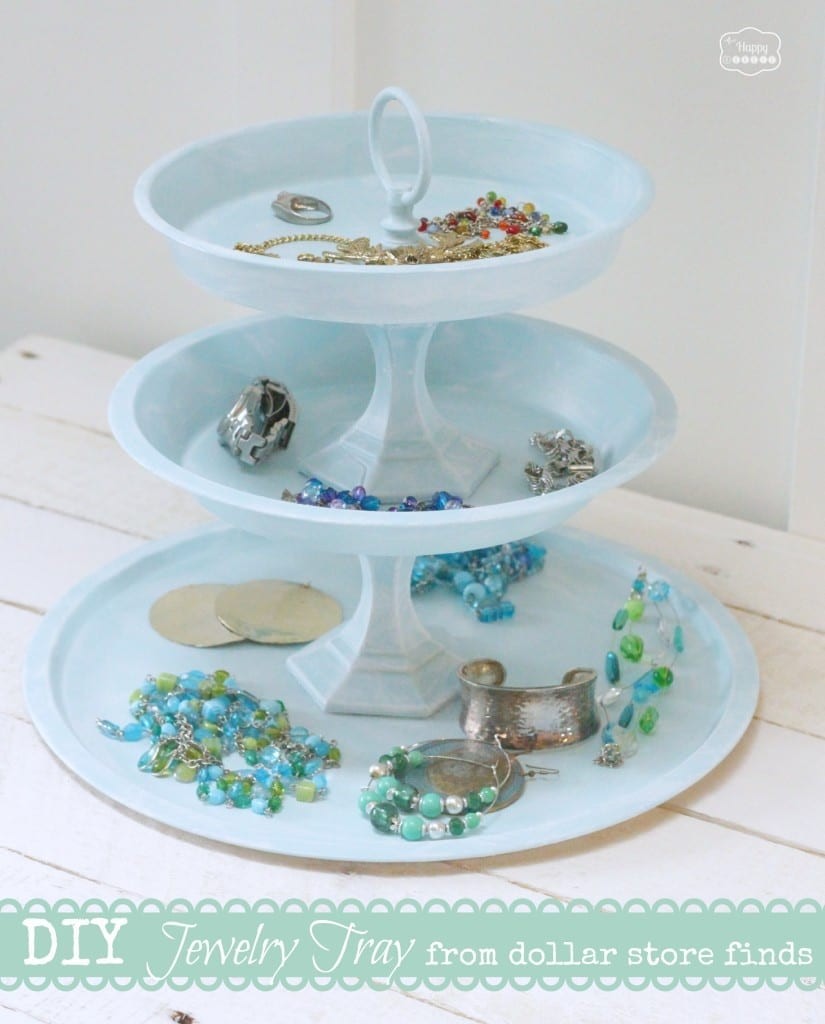 DIY Tiered Jewelry Tray