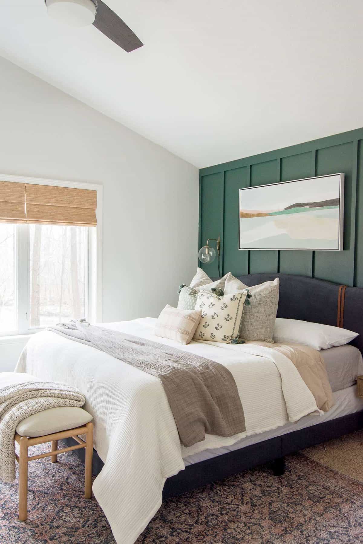 Modern Organic Bedroom Makeover