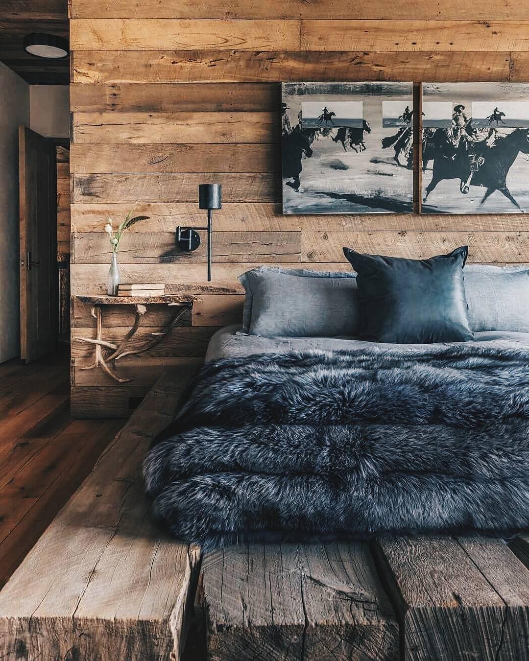 Farmhouse Industrial Bedroom