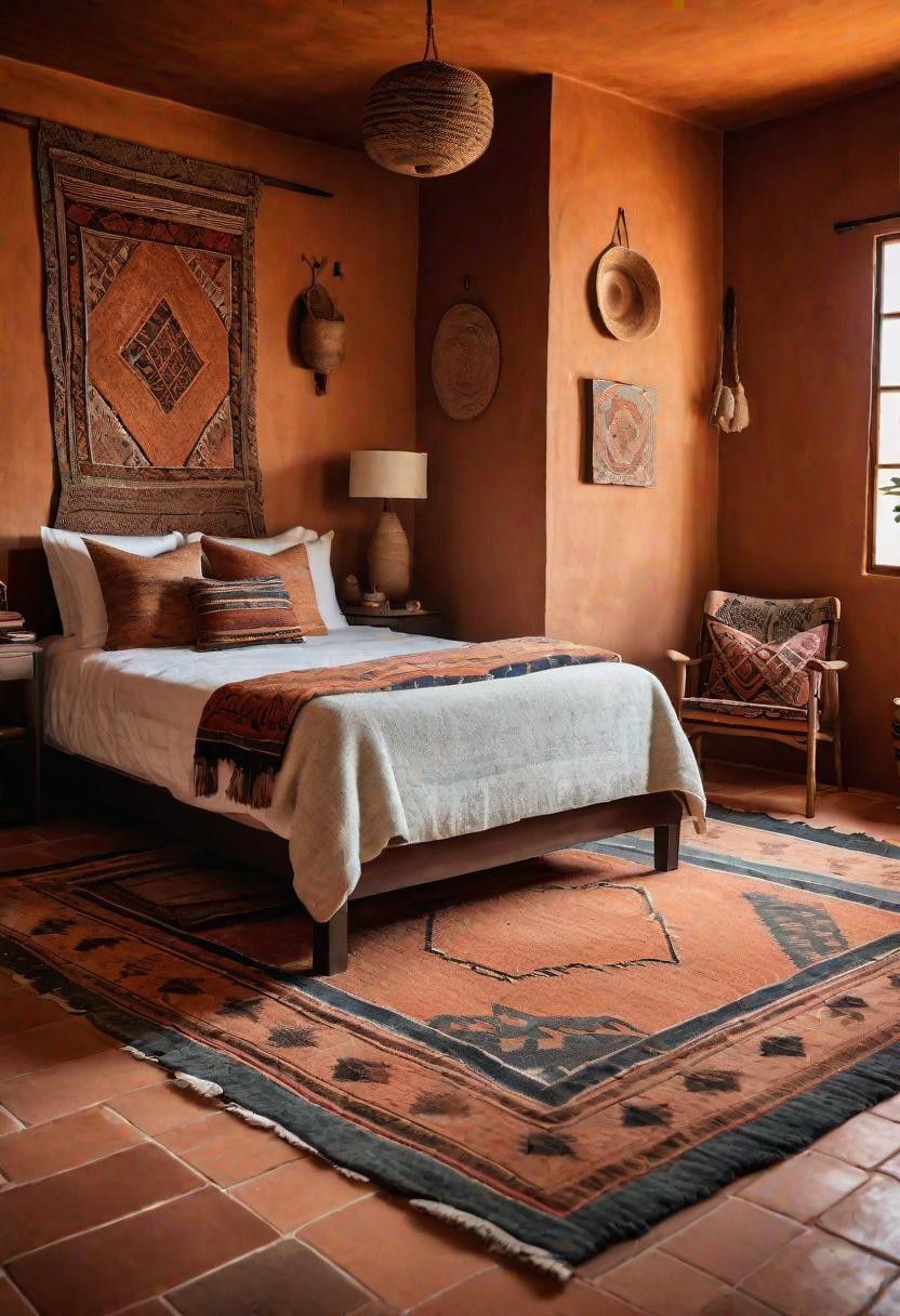 Earthy Flooring and Tribal Rugs