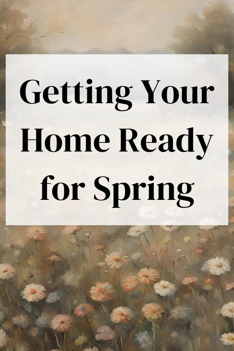 How To Get Your Home Ready For Spring