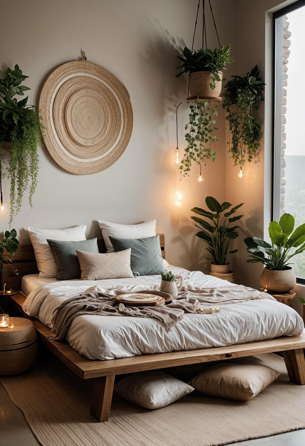 Zen-Inspired Boho Bedroom Retreat