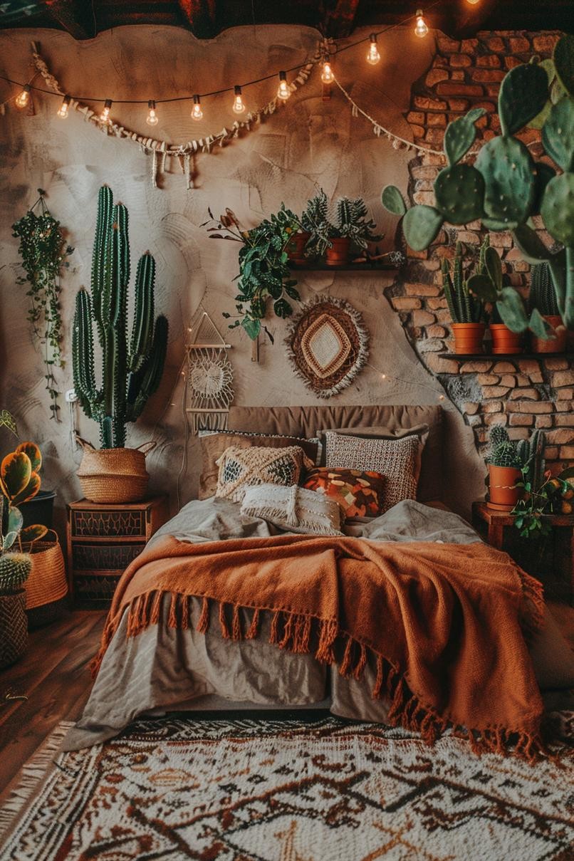 Chic Desert Boho Bedroom Vibes