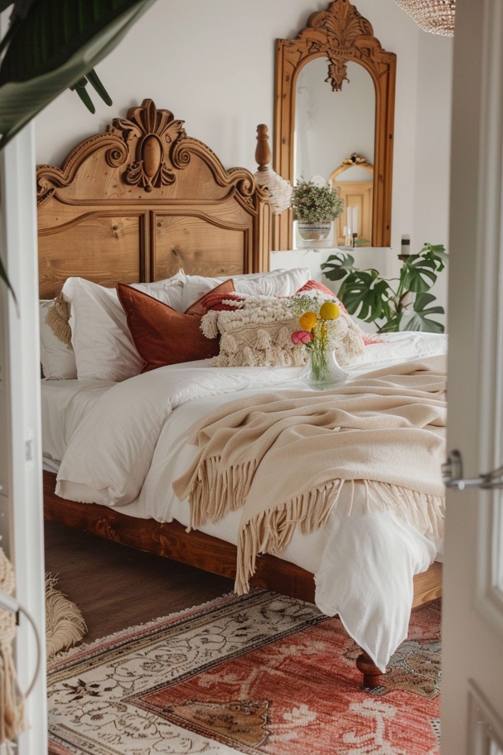 Boho Luxe Hideaway: Plush Bedroom Oasis