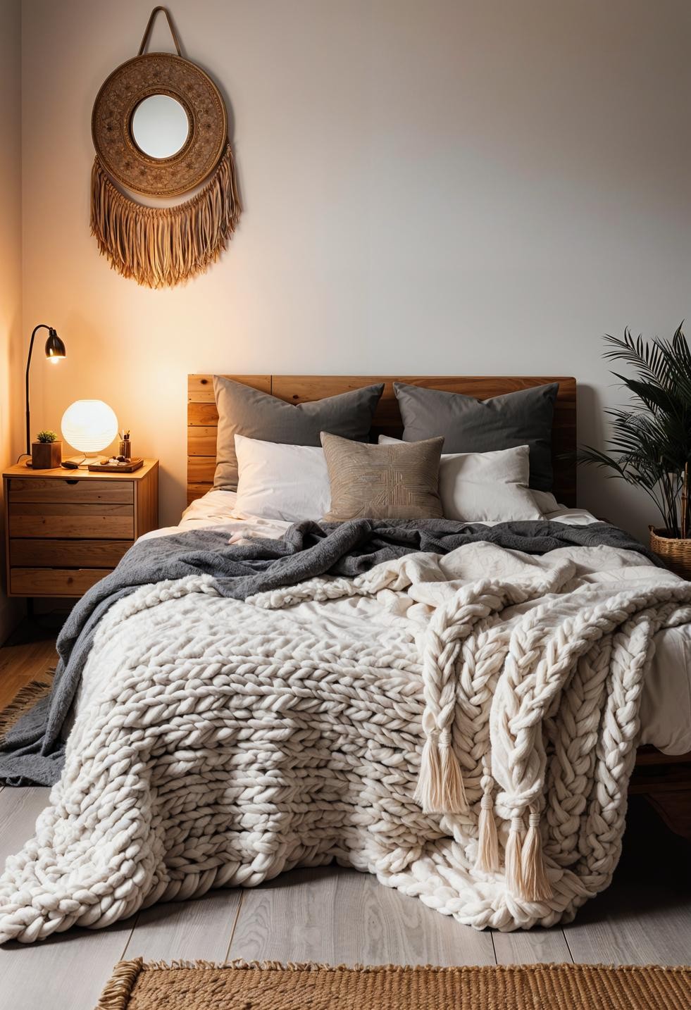 Cozy Wool Blanket Styling