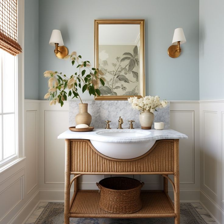 Whimsical Powder Room