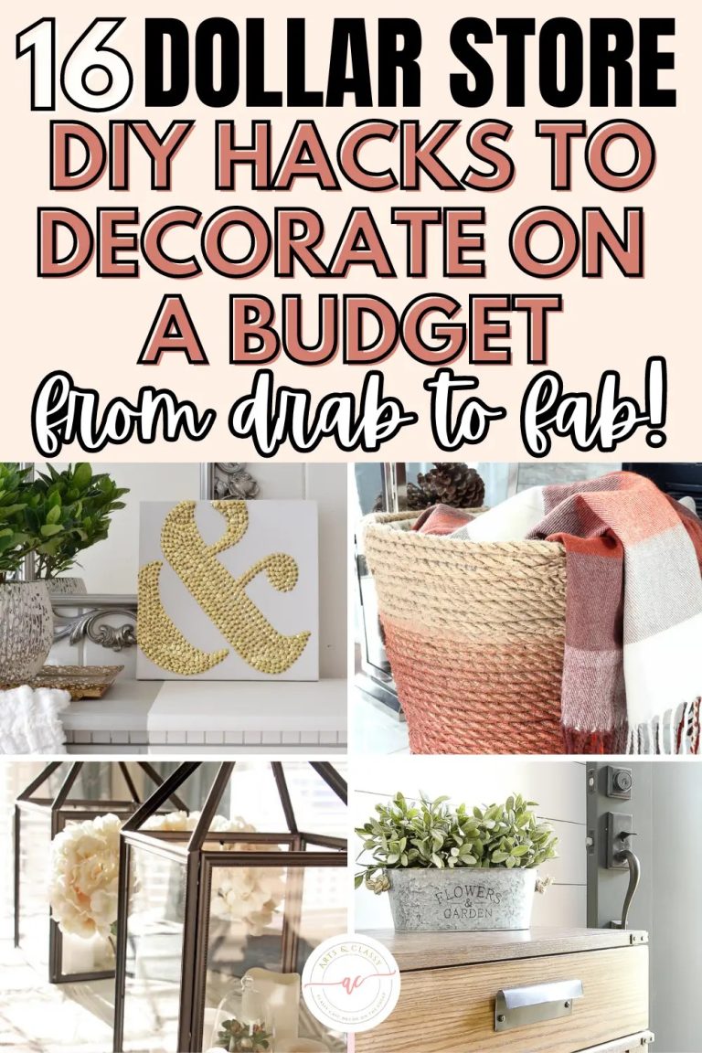 From Drab To Fab On A Dime: 16 Diy Dollar Store Hacks You Need To Try Now