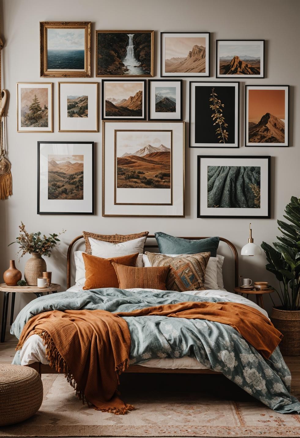 Eclectic Boho Wall Decor Ideas