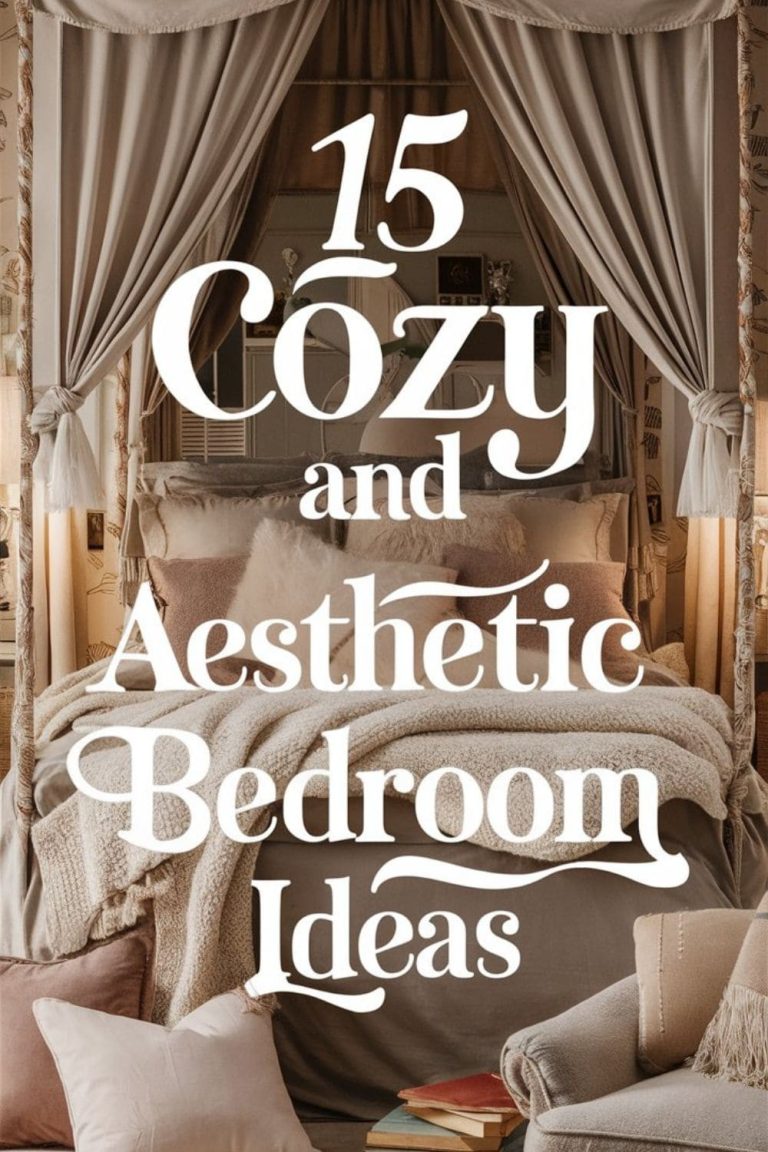 15 Cozy And Aesthetic Bedroom Ideas For Ultimate Relaxation