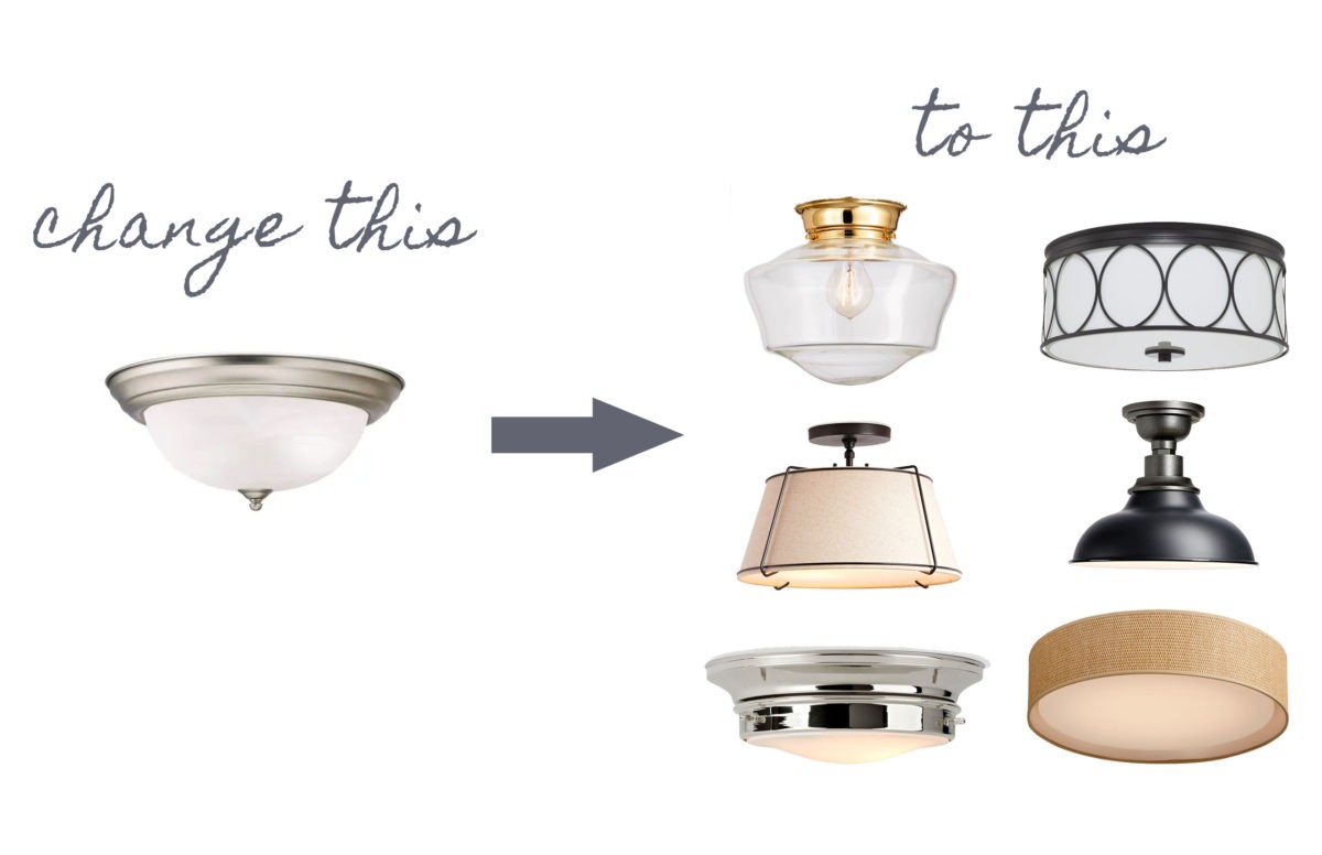 #2 – REPLACE LIGHT FIXTURES