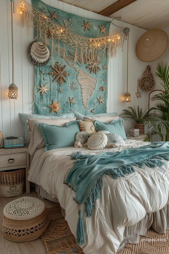 Serene Coastal Bedroom Escape