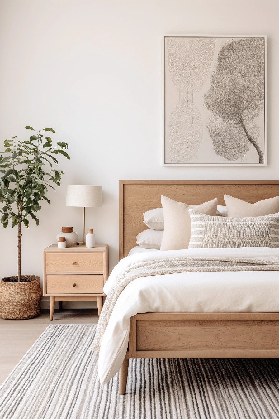 Organic Modern Bedroom 14: Art Centric