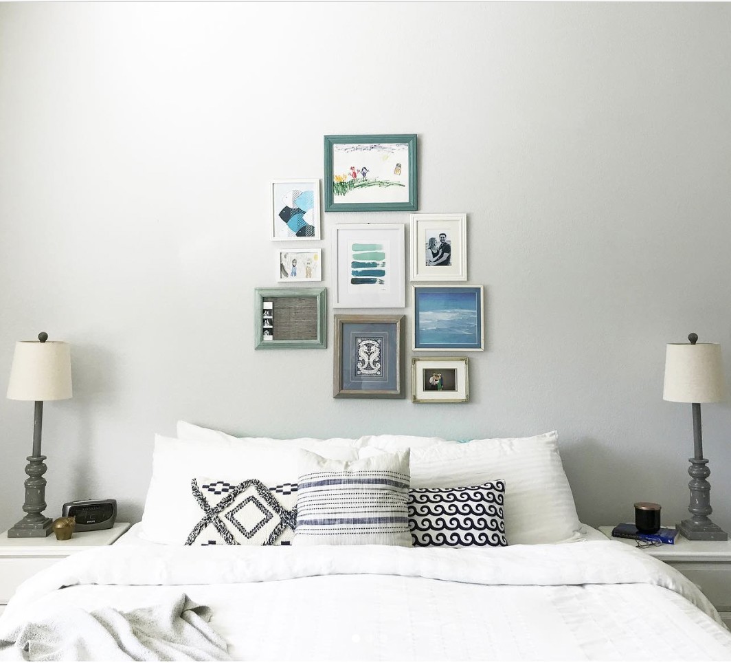 Gallery Accent wall For White Walls Bedroom