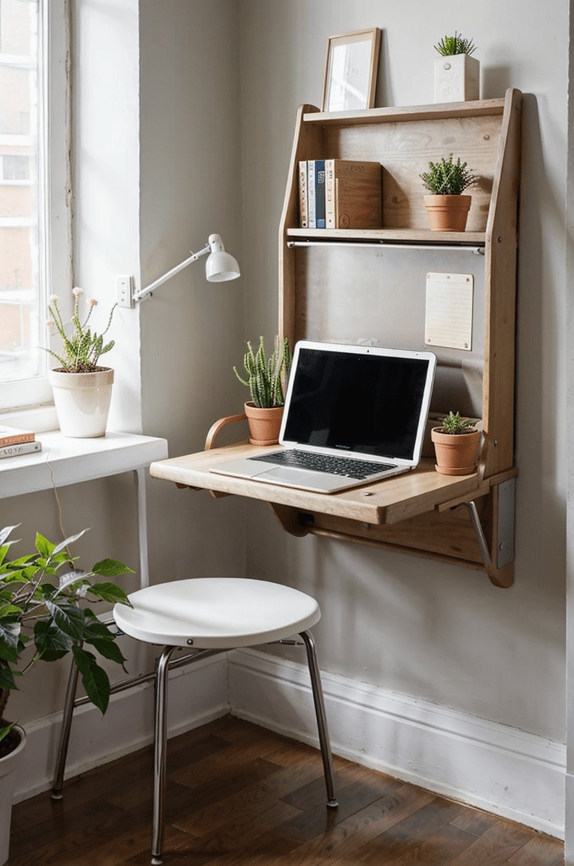 Fold-Down Desk