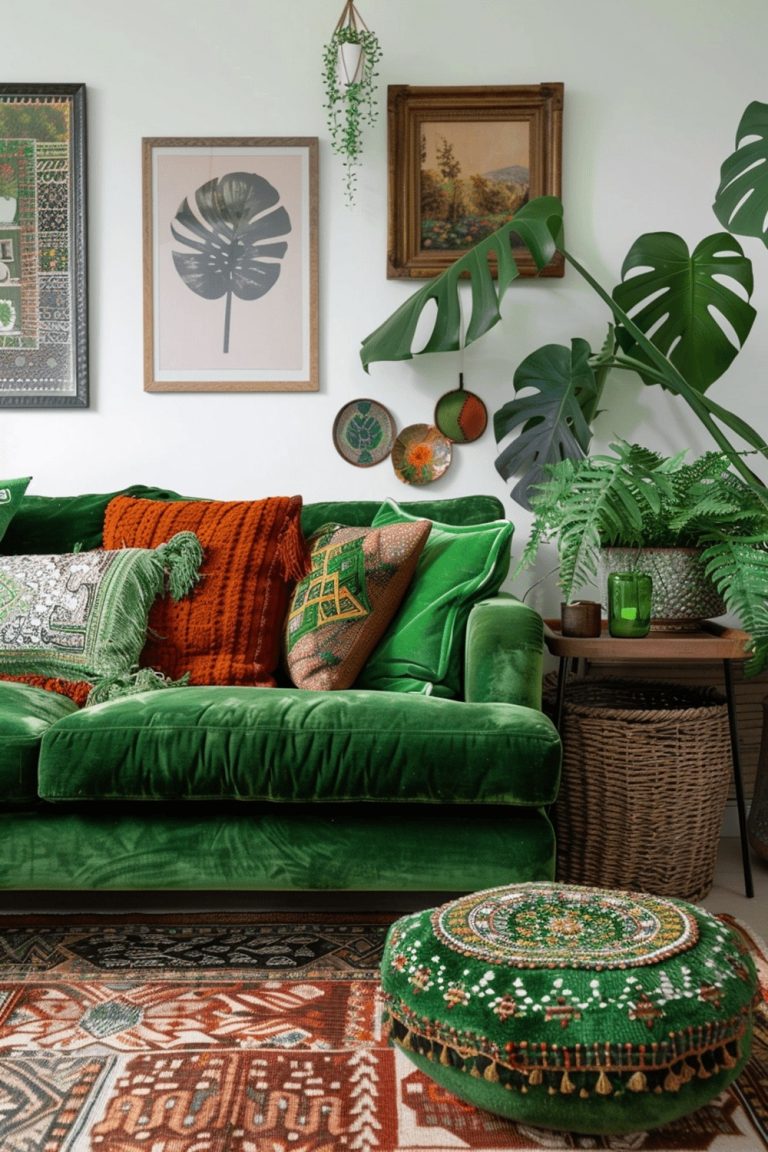 29 Green Boho Bedroom Ideas