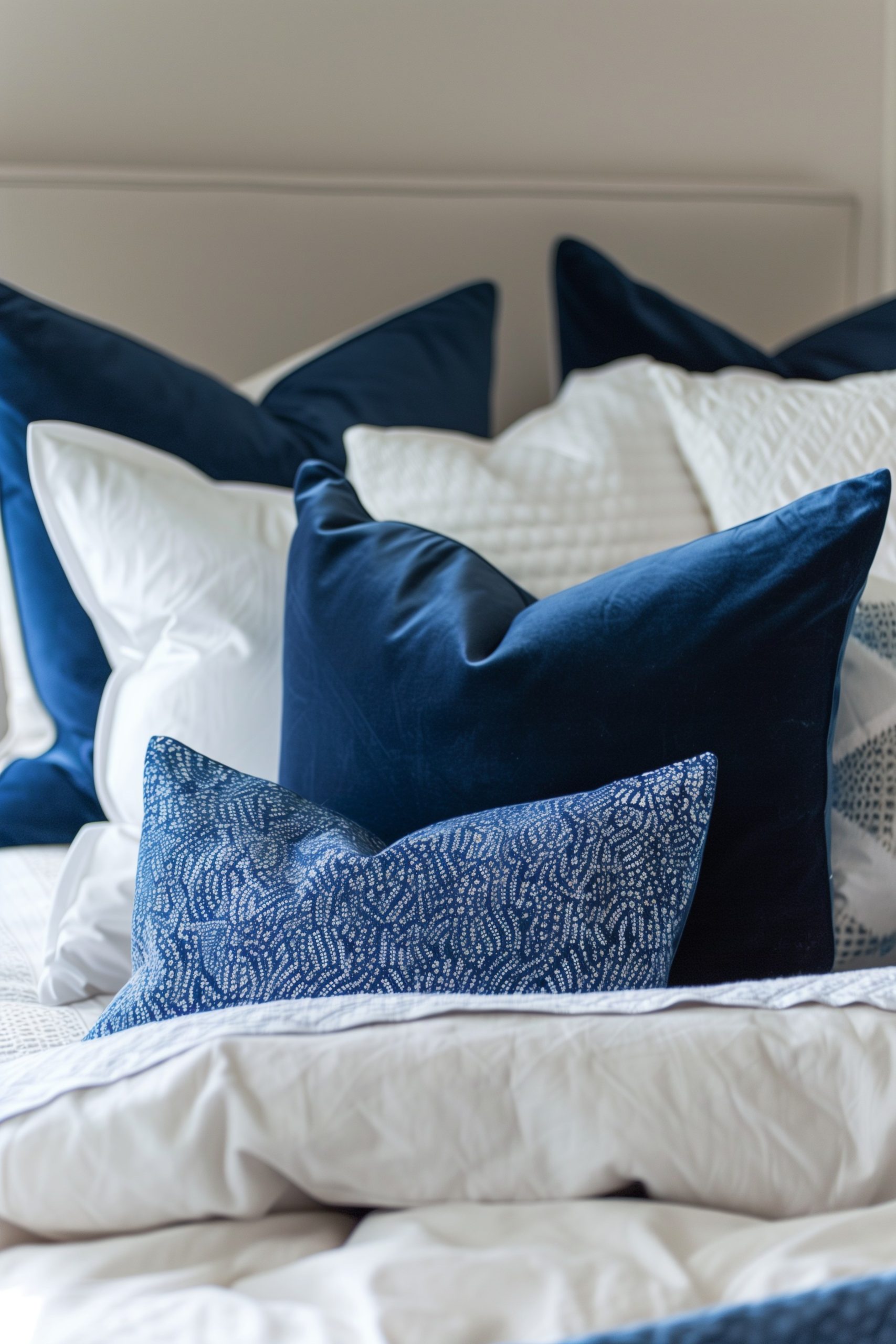 Accessorize with Blue Throw Pillows