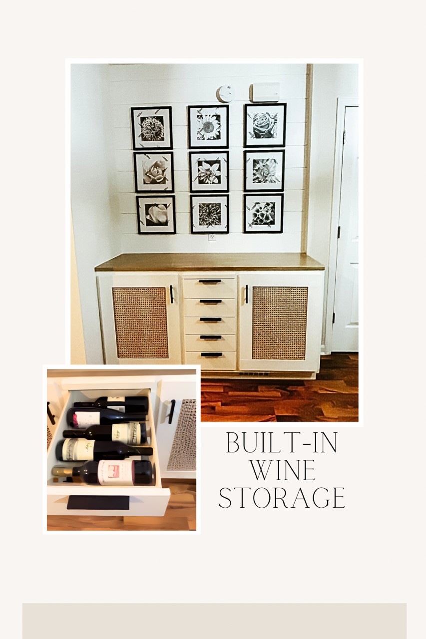 4) Built-In Storage