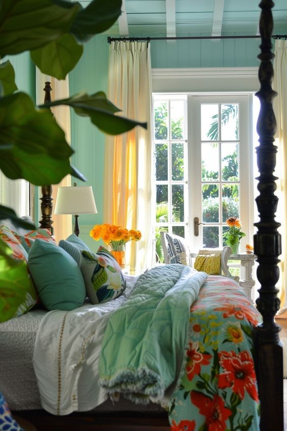 Cheerful Summer Bedroom Retreat