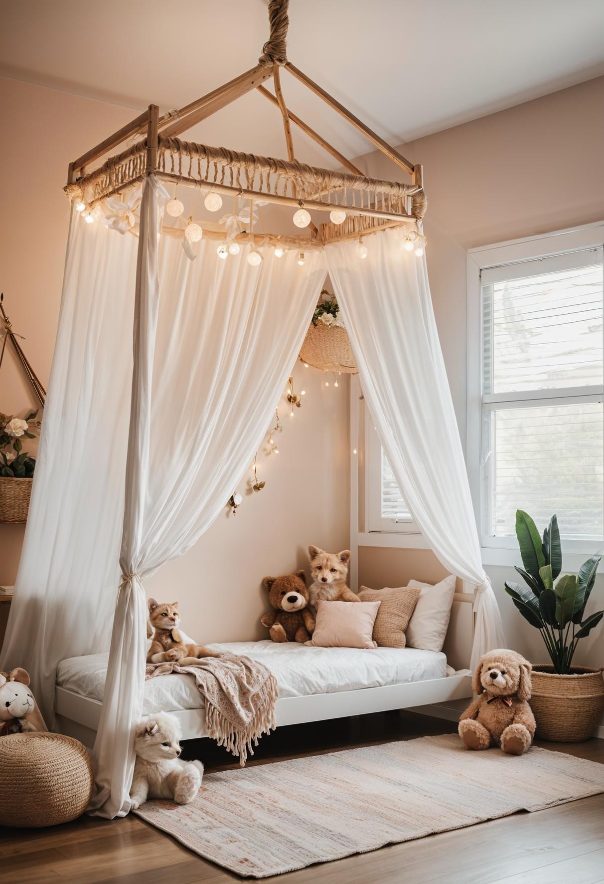 Dreamy Boho Kids’ Playroom