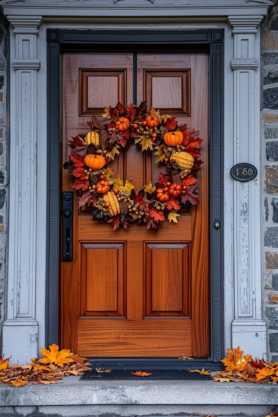 Harvest-Inspired Wreath Ideas