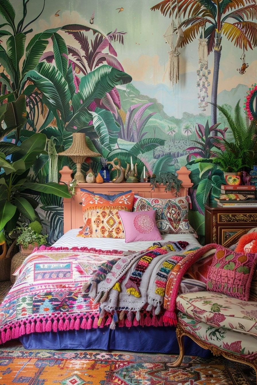 Boho Delight: Inspiring Teen Bedrooms