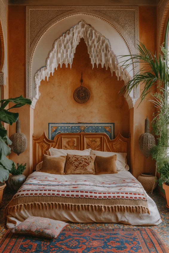 39 Incredible Boho Style Bedroom Inspirations