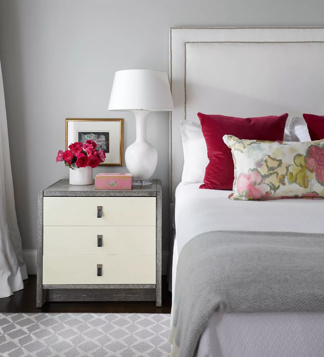 Soothing Gray Bedroom