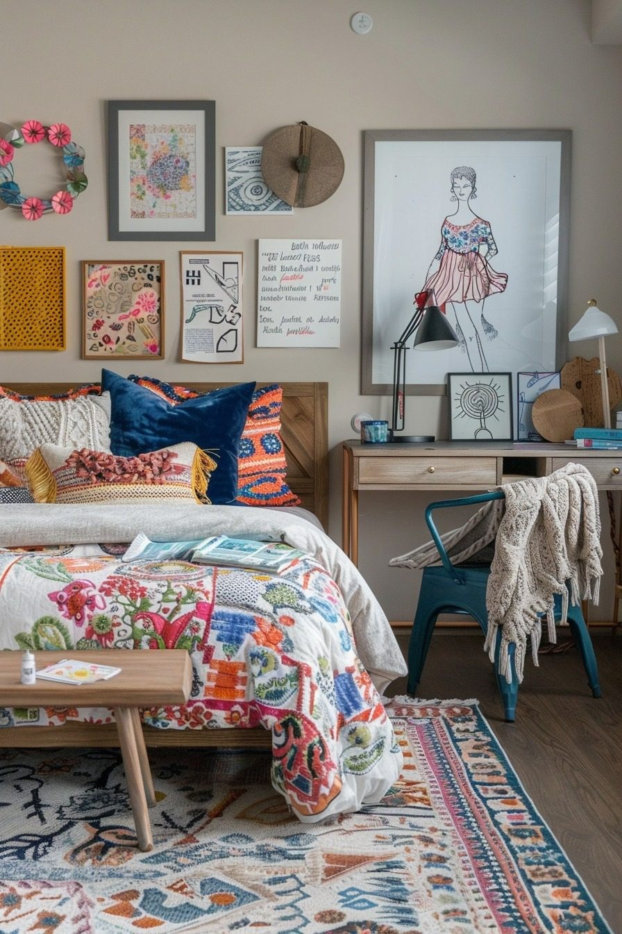 Artistic Corner: Teen Boho Room Ideas