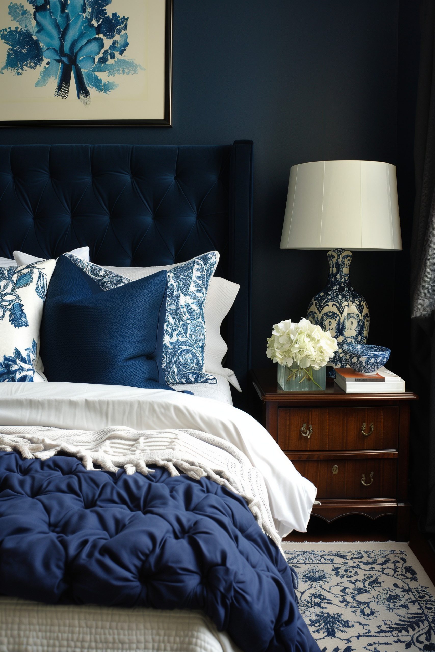 Create a Moody Atmosphere with Deep Navy