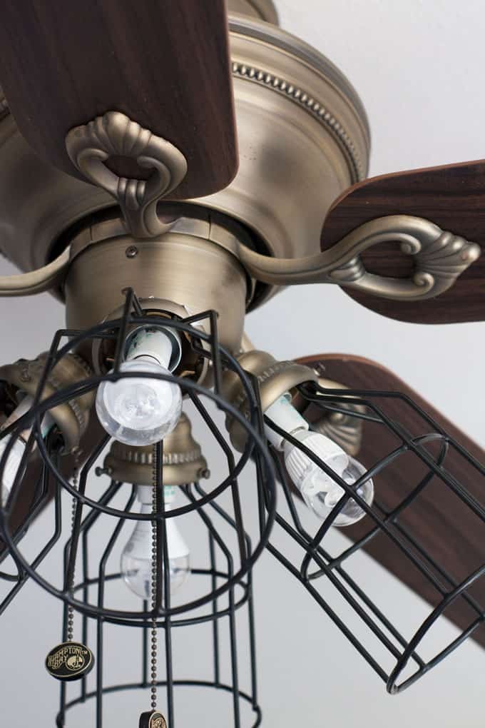 Makeover a Dated Ceiling Fan