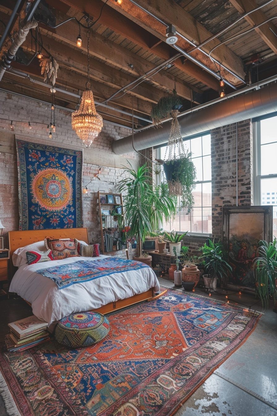 Bohemian Boho Loft Retreat