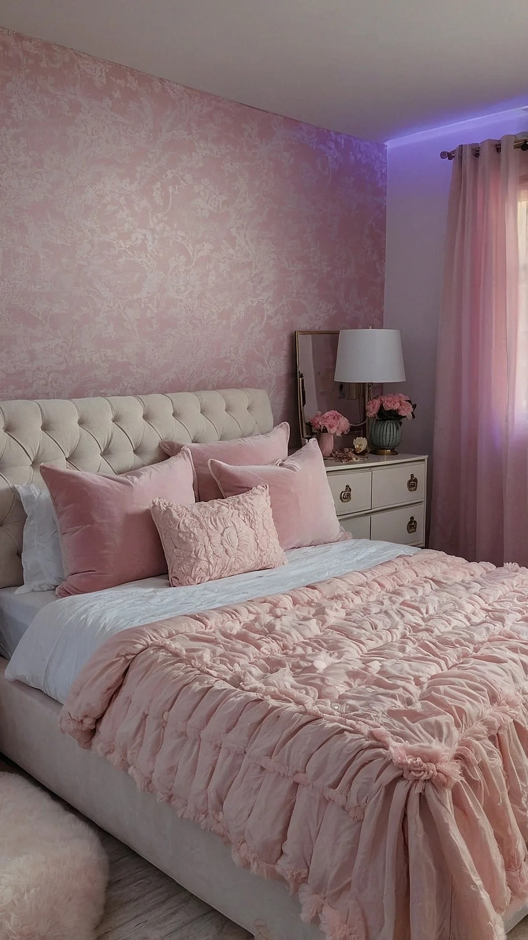 #7 Blush Beauty: Pink Bedroom Makeover