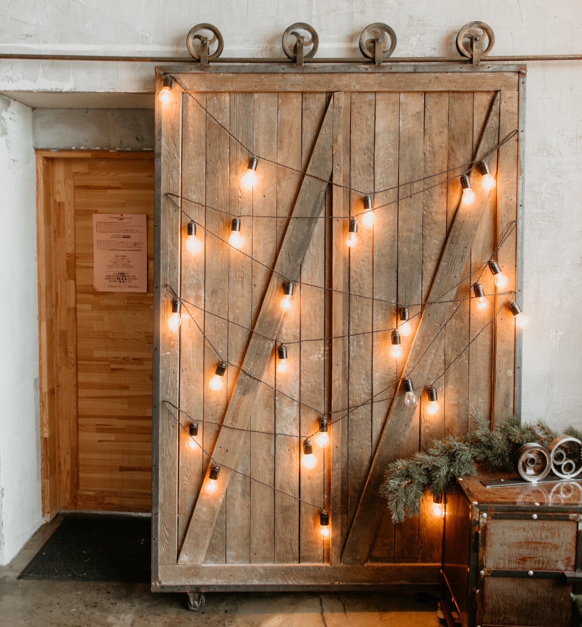 Sliding barn doors