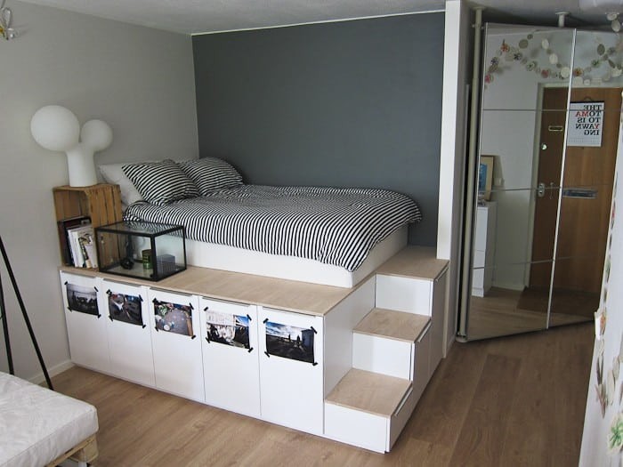 Storage/Platform Bed