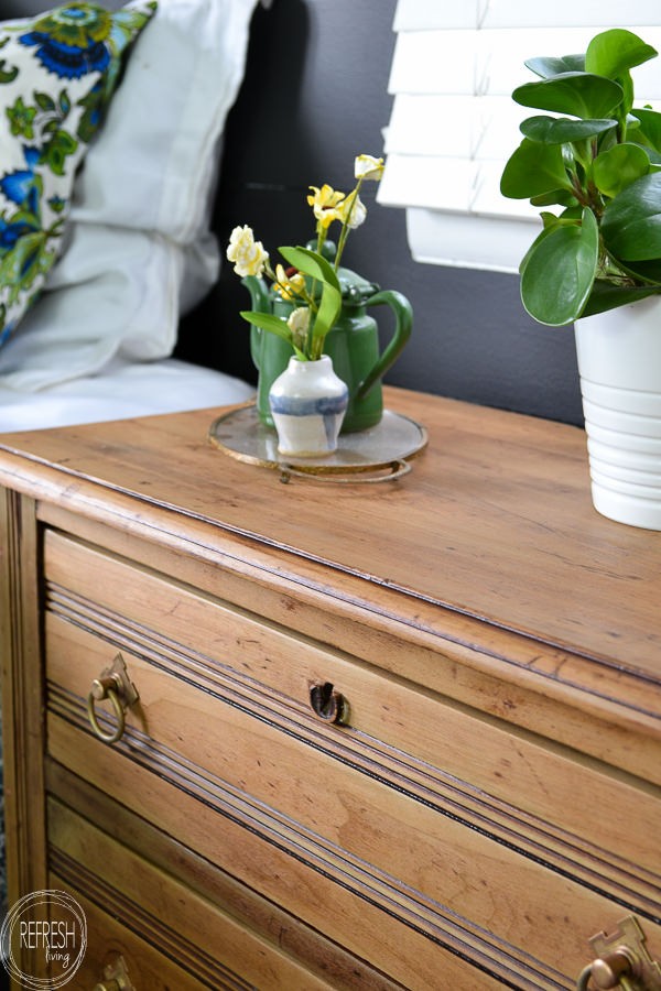 Refinished Antique Dresser to Natural Wood