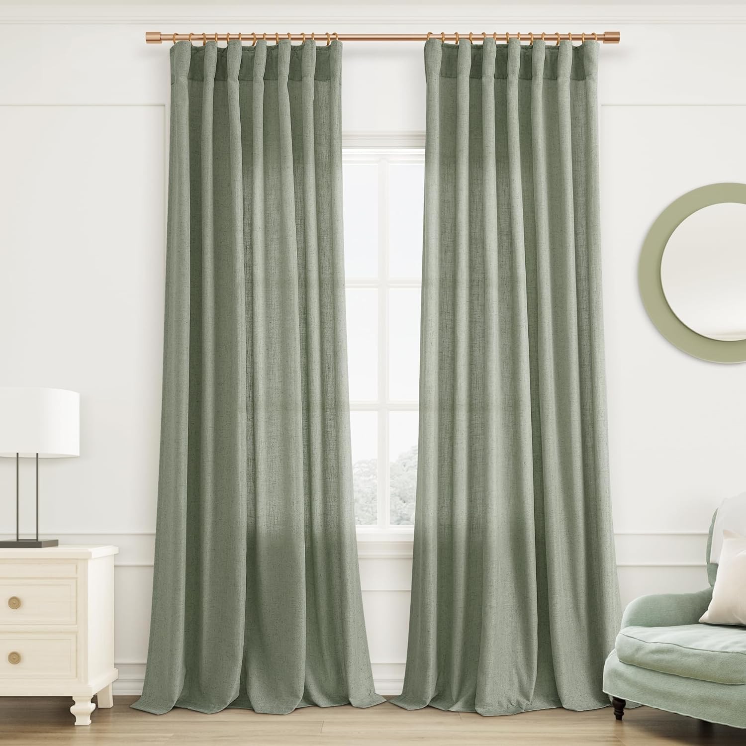 Sage Green Curtains: Bringing a Breath of Fresh Air to Your Bedroom