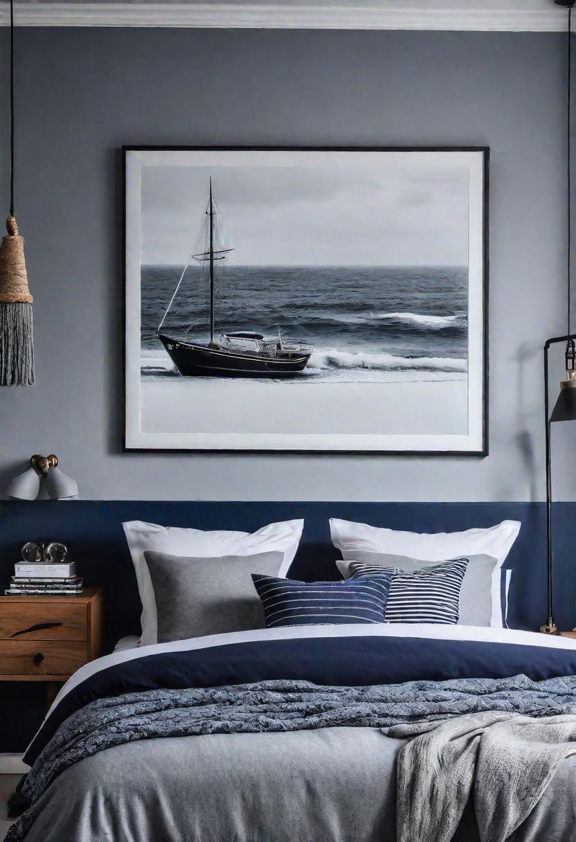 Nautical Grey Bedroom Inspiration