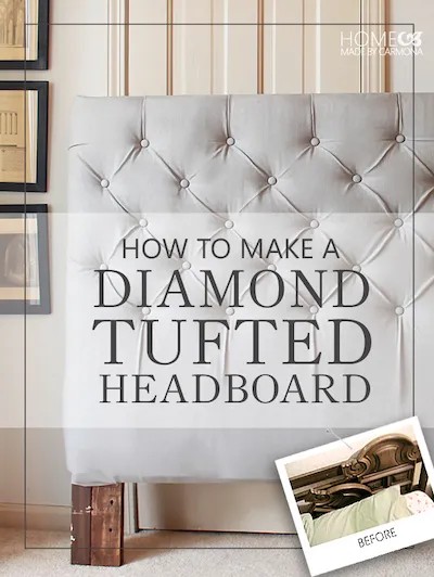 Diamond Tufted Headboard