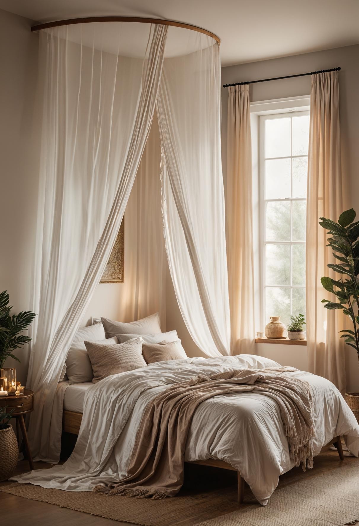 Soft Sheer Curtain Layers