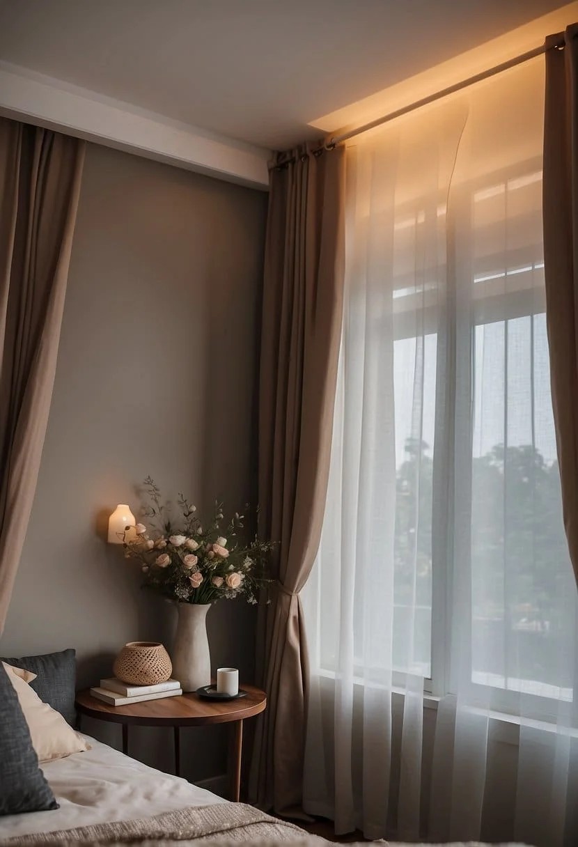 Use Layered Curtains for Light Control