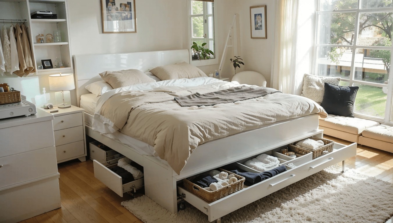 Use more Under-The-Bed Storage