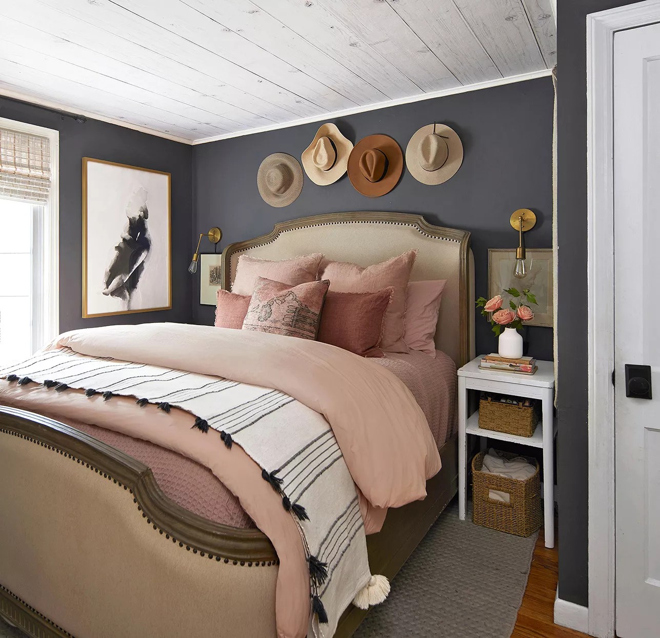 Rich Charcoal Bedroom Color