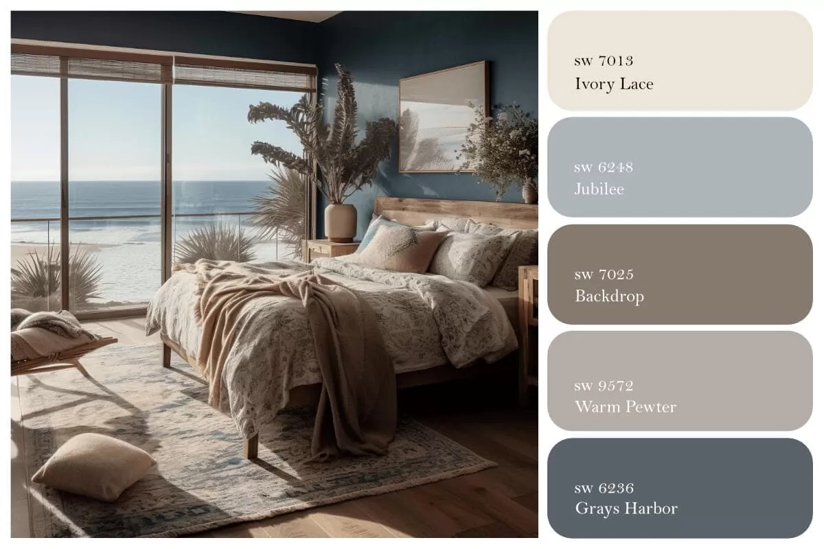 Browns And Blues With Hints Of Gray