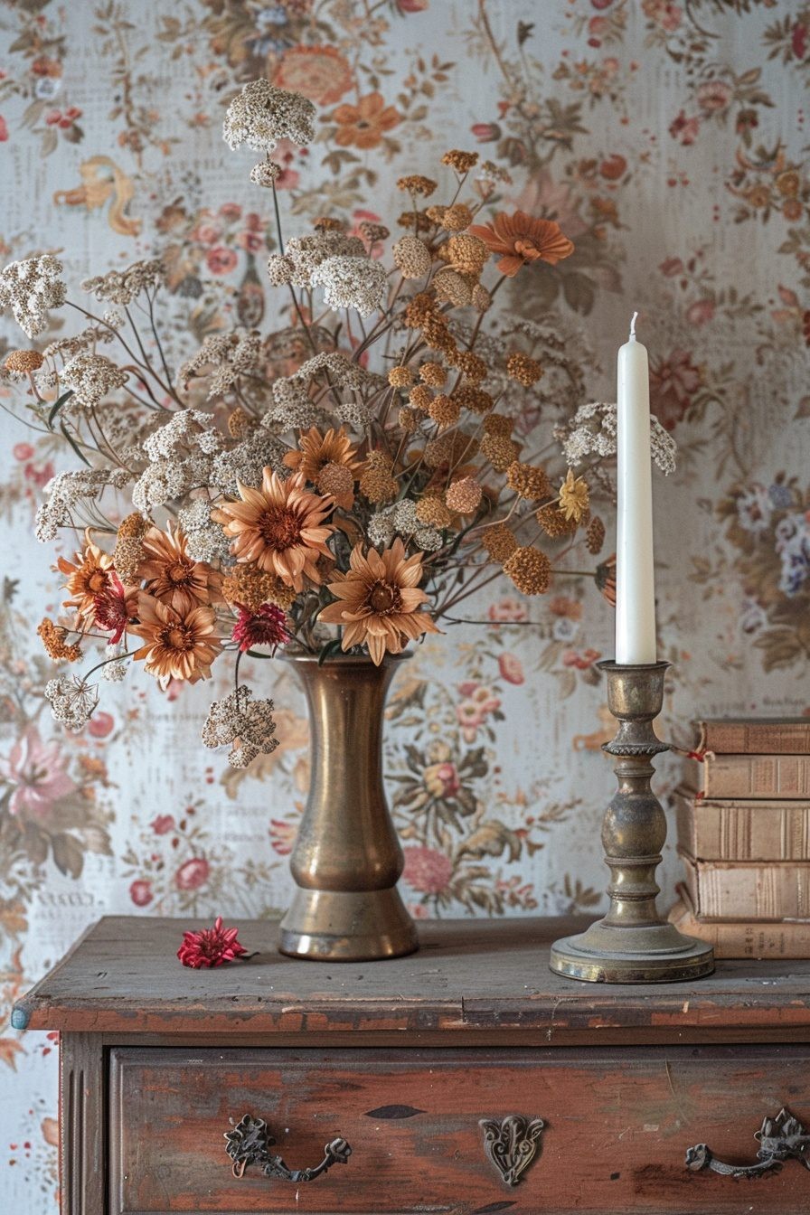 Vintage Fall Vignettes