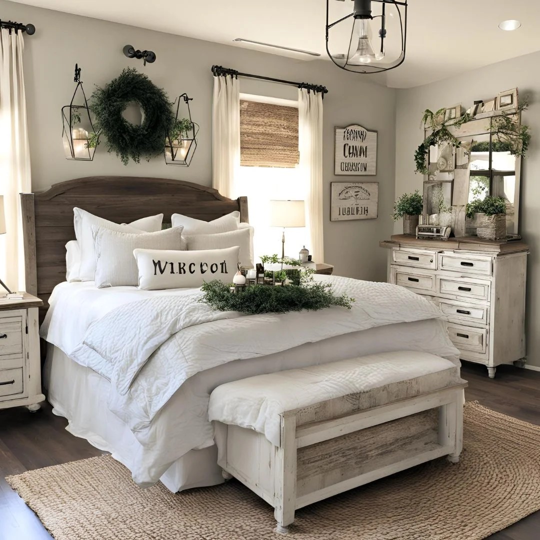 Farmhouse Guest Bedroom Ideas